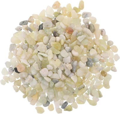 Decoratieve Stenen - Rivierkeien Kiezels - Planten Drainage - Warme Jade Esthetiek - 1 kg - Diverse kleuren