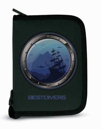 Best Divers Duiklogboek Set – Compleet Logboek + Navulpagina’s (24 Dives) – 6 Rings – Duikregistratie - port