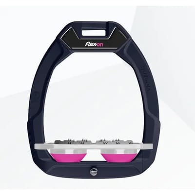 Plat Ultra Grip Veiligheidssconfies Marine/Grijs/Roze Flex-On Safe-On