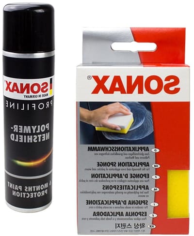 Applicatiespons + professionele POLYMERNETSHIELD lakverzegelingsset