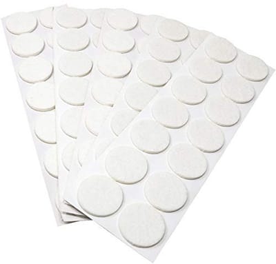 Zelfklevende Viltglijders - 70 Stuks - 32 mm - Voor Meubel- en Vloerbescherming