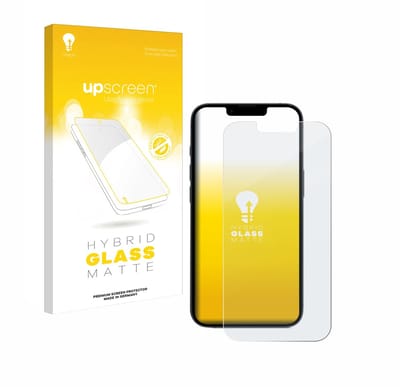upscreen - Screenprotector voor Apple iPhone 16e / 17e - Folie Beschermfolie Beschermglas matte