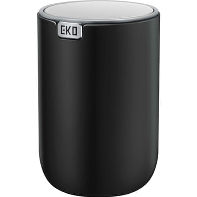 Afvalbak EKO Fandy 2 tafelmodel met swingdeksel 2,2 liter zwart