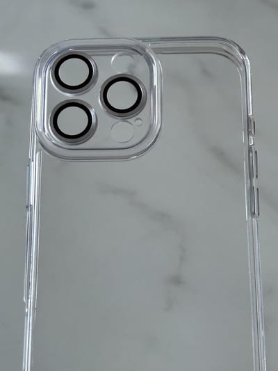 Anti-Yellow TPU/PC Hoesje - Geschikt voor iPhone 16 Pro Max - Met Cameralens Glas Bescherming – Transparant – 2.5mm Dikte