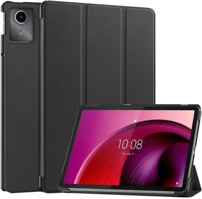 Tablet Hoes Geschikt voor Lenovo Tab M11 / K11 | Book Case met Standaard | Kunstlederen Beschermhoes | Tri-fold | Zwart