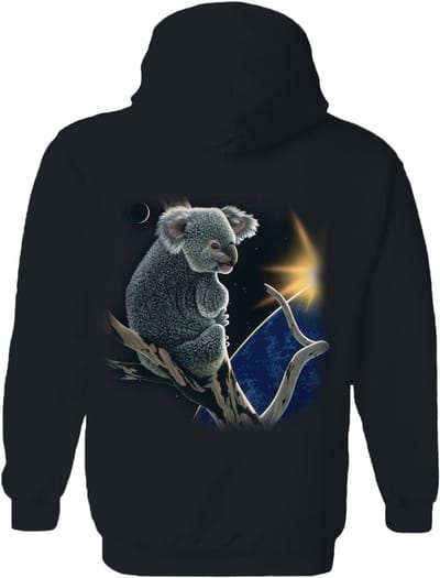 New day Dawning - Koala The Coloured House Hoodie S