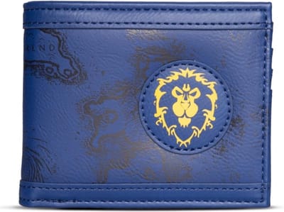 World Of Warcraft - Men's Alliance Bifold portemonnee - Blauw