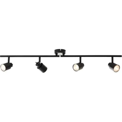 Baseline Opbouwspot Verona - Zwart - 85,5cm - 4xgu10
