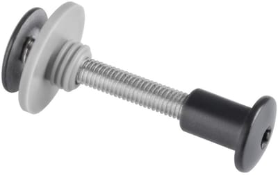 Balkonschroef - Bevestigingsschroef Dekschroef - Balkonafwerking - Roestvrij staal V2A - M5 x 35 mm - Antraciet RAL7016