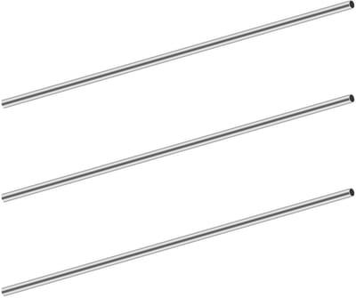 Cosensi- Roestvrijstalen Buis 6mm OD - 0.2mm Wanddikte - 150mm Lengte - 3 Stuks - Naadloze Buis - Duurzaam en Aesthetisch - Stalen Buis