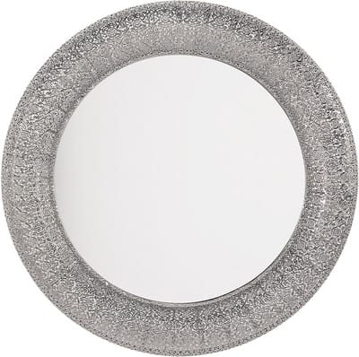 CHANNAY - Wandspiegel - Zilver - Metaal
