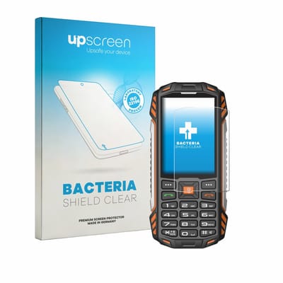 upscreen - Screenprotector voor Hammer H Power Plus LTE - Folie Beschermfolie transparant antibacterieel