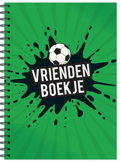 Vriendenboek - invulboek - Voetbal vriendenboekje | Fien & Feau