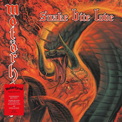 Motörhead - Snake Bite Love (LP) (Coloured Vinyl)
