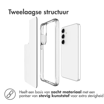 imoshion Hoesje - Geschikt voor Samsung Galaxy S25 Plus - Case - Transparant