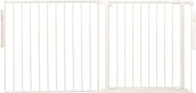 Safetots Kamerbreedhek, Panelenhek, Tot 154cm Breed, Wit, 70cm Hoog