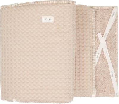 Koeka boxbumper wafel Amsterdam sand 180x30