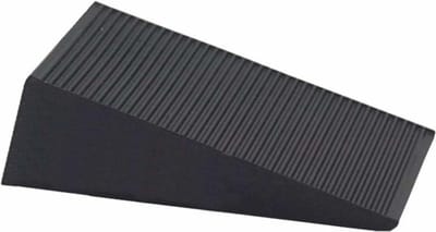 Dailygoods - Deurstopper van Rubber - Compact en Duurzaam 6x1,6x7 Cm