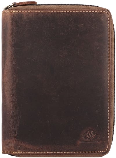 GREENBURRY identiteitskaarthoesje Vintage Document Holder 6tlg. Brown bruine