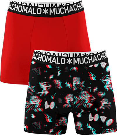 Muchachomalo Heren Boxershorts - 2 Pack - Maat XXXL - Mannen Onderbroeken