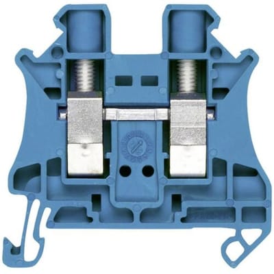 Siemens 8WH10000AH01 Doorgangsklem 8.2 mm Schroeven Toewijzing: Enkelvoudig Beige 50 stuk(s) Piece