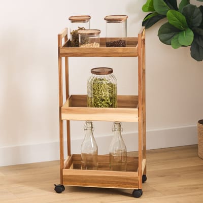Eazy Living Trolley 3-Laags Kian Bruin