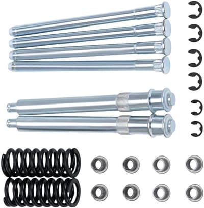 Door Hinge en Bushing Reparatieset met Veer en Rollenpen voor Chevy Suburban C1500 C2500 C3500 K1500 K2500 K3500, Hoogwaardige Vervangingsonderdelen voor Deurbevestiging en Onderhoud