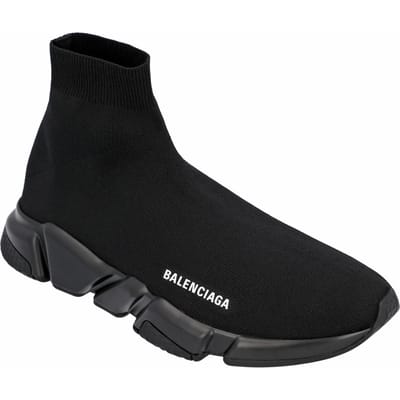 Balenciaga Heren Speed Sneakers in Zwart