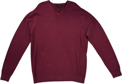 Vanguard - Trui - Mannen - Volwassenen - Bordeauxrood - Maat XXL