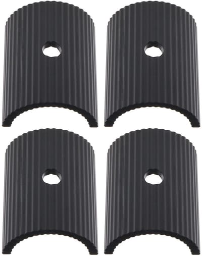 Dailygoods - Fiets Stuur Shim - Conversie Sheet Spacer Adapter - Zwart - Reducer Fietsen Componenten - Geschikt voor 25,4 mm naar 31,8 mm
