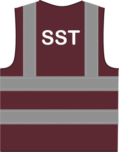 SST hesje RWS bordeauxrood