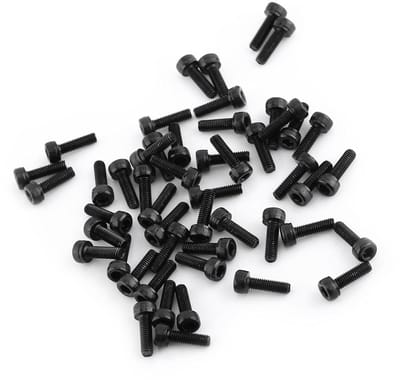 MK Stoer - Schroefbouten - Dopschroef - 12.9 Legering - Koolstofstaal - Zeskantige Kop - M3x10mm - Thuis en Kantoor - Communicatie Apparatuur - Geschikt voor Merk - Zwart M3 Schroefboutenset 50 Stuks