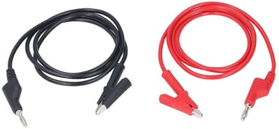 Testsnoeren Set - Meetkabels Banana Plug - Elektrisch Testen - Hoge Stroom & Spanning - 20A 3000V - Rood Zwart