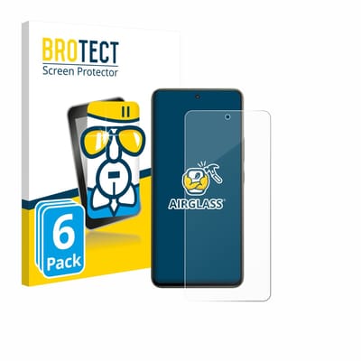Screenprotector 6 Stuks voor Vivo Y400 Pro Beschermglas transparant