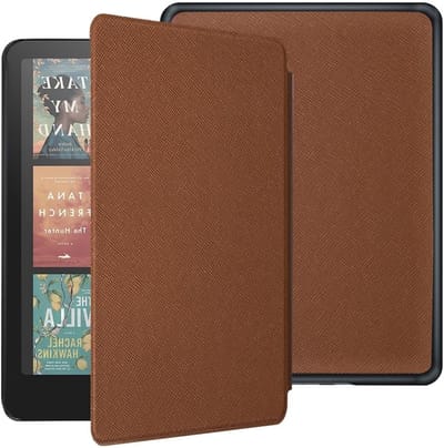 Beschermende hoes voor Kindle Paperwhite 7 inch 2024 - Kleurige Sleep/Wake Cover met Soft Touch Design