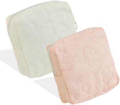 Multifunctionele en herbruikbare opbergtassen voor menstruatieproducten en maandverband