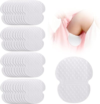 Okselpads 40 stuks - Zweetpads - Bescherming tegen zweet - Hypoallergeen vliesmateriaal - 12.5 x 9.5 cm - Wit