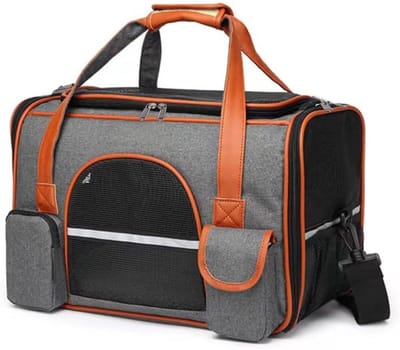 DailySupplies® Katten Vervoersbox - Reismand Kat - Transportbox - Reistas - Meerkleurig