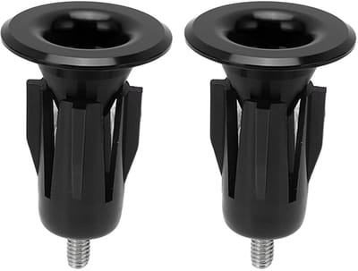 Dailygoods- Stuurpen Verstelbaar - Fiets Stuur Plug - Aluminiumlegering - Geschikt voor 15-23,5mm - Bescherming Functie - 2 Stuks - Stuurplug