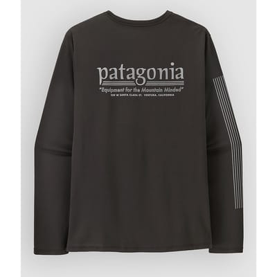 Patagonia Cap Cool Daily Shirt - Hut Tripper Longsleeve zwart