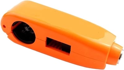 Motorfiets Veiligheidsslot - Handvat Beveiliging - Diefstal Voorkomen - Universele Pasvorm - 10mm - Oranje