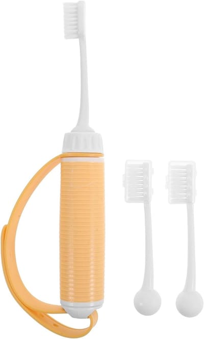 Tandenborstel Hulpmiddel - Aangepast Handvat - Zelfstandig Poetsen - Ergonomische Grip - 22 cm Lengte - Diverse Kleuren