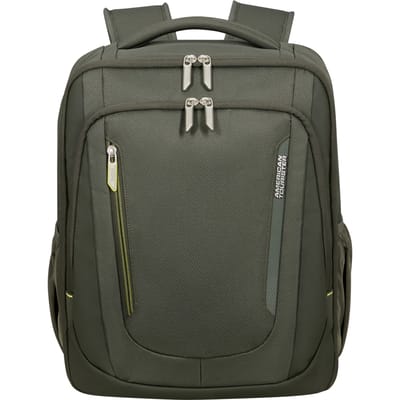 American Tourister Rugzak - Wanderlite Cabin Backpack MS Ryanair/ Wizz Air/ Vueling conform - 30 x 40 x 20 cm - Dark Khaki