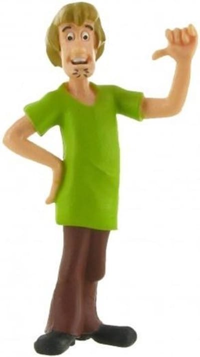 Comansi Speelfiguur Scooby-doo Shaggy 9 Cm Groen
