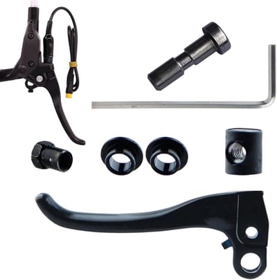 Fiets Remhendel - Onderdelen Accessoires - Sport Outdoor - Hydraulische Stopkracht - 103 mm - Zwart