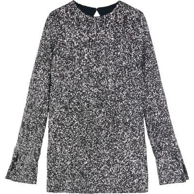 Mikuta The Dark Sequin Dress Maat: XS | Mini Jurken Outlet | Dames | Zilver