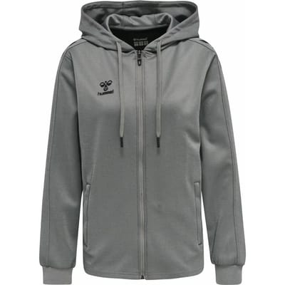 Hummel Core XK Poly Zip Sweater Dames - Sporttruien - grijs - Vrouwen