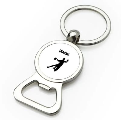 Akyol - handbal met eigen naam flesopener - Handbal - handballer - sport - 9 bij 3 cm