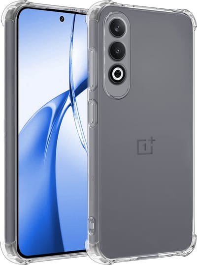 Hoesje - Geschikt voor OnePlus Nord CE4 - Sterk & Shockproof - Siliconen Shock Case - Hoes Cover - Telefoonhoes - Transparant