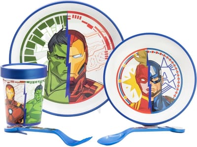 Servies set Avengers (Anti slip)